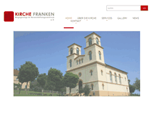 Tablet Screenshot of kirche-franken.de